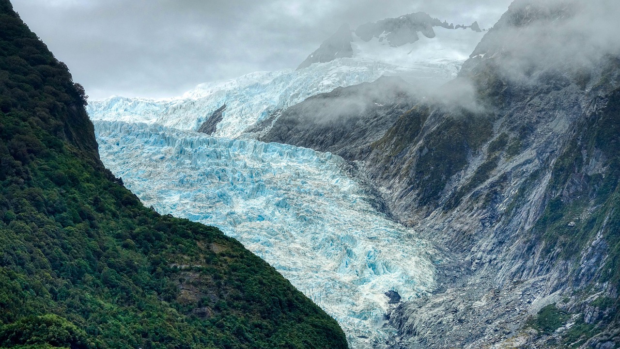glacier, snow mountains, mountains, mountain range, snow, clouds, mountain view, franz jozef, waiau, new zealand, landscape, travel, scenic, nature, glacier, glacier, glacier, glacier, glacier, new zealand, new zealand, new zealand