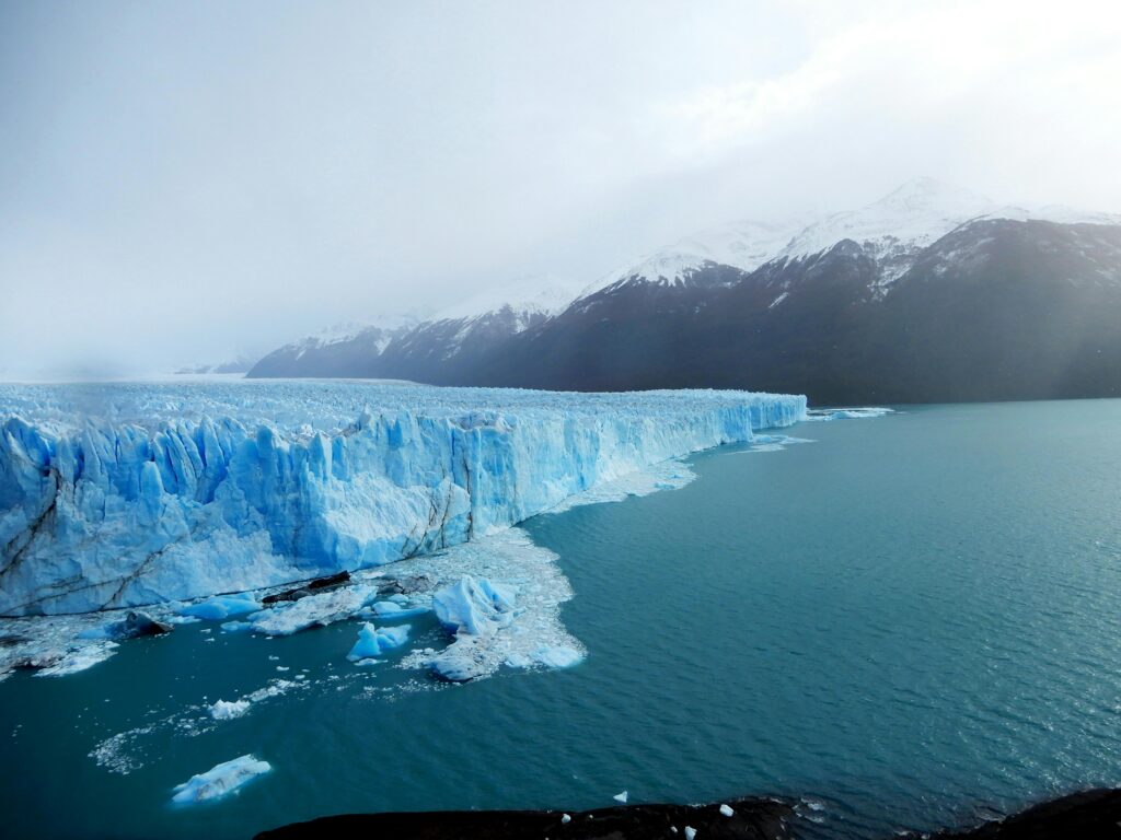 Stunning view of Perito Moreno Glacier in Argentina