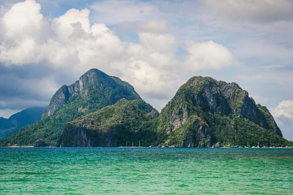 Breathtaking view of El Nido