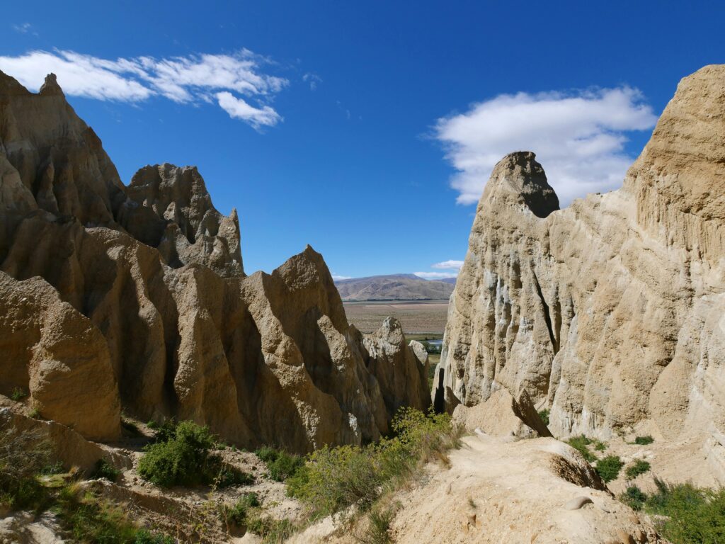 Explore dramatic rock spires and canyons in Twizel
